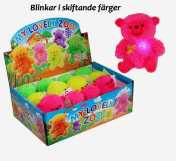 KLÄMMA BJÖRN 8x8CM 70G 6SOF