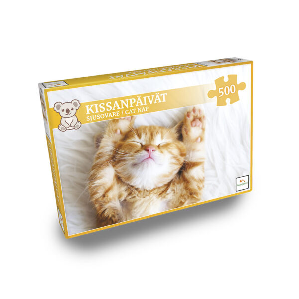 Nordic Quality Puzzles - Cat Nap (500 bitar)