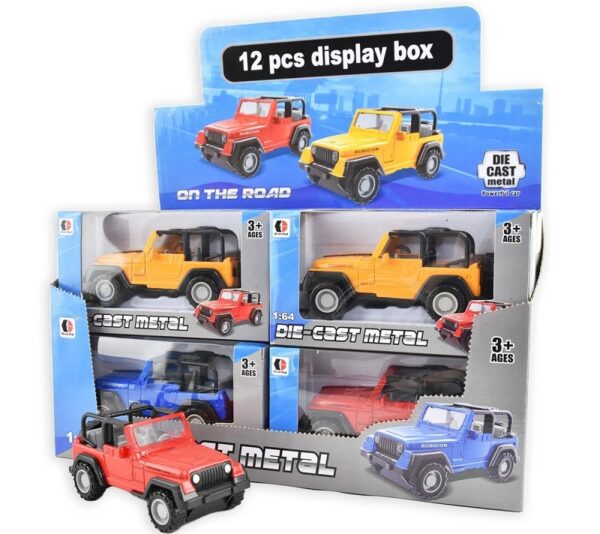 CAR JEEP 3ass 12cm